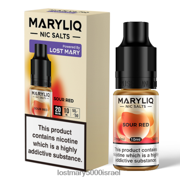 LOST MARY price vape אבודים מלחי מרי מריליק ניק - 10 מ"ל 0HL6ND216 חָמוּץ