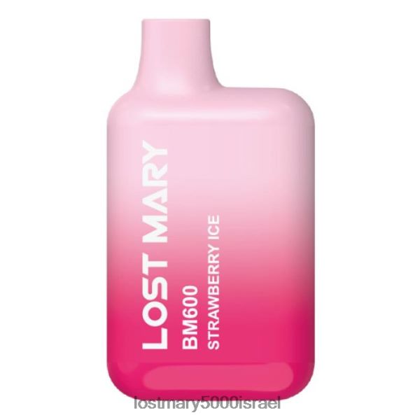 LOST MARY vape israel איבוד חד פעמי של מרי bm600 0HL6ND144 קרח תות