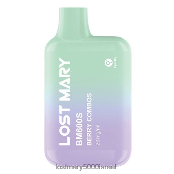 LOST MARY ישראל איבוד חד פעמי של מרי bm600s 20mg 0HL6ND171 שילובי פירות יער